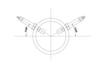 Paglalarawan ng Structure ng Pag-install para sa Mga Sensor ng Nitrogen Oxygen